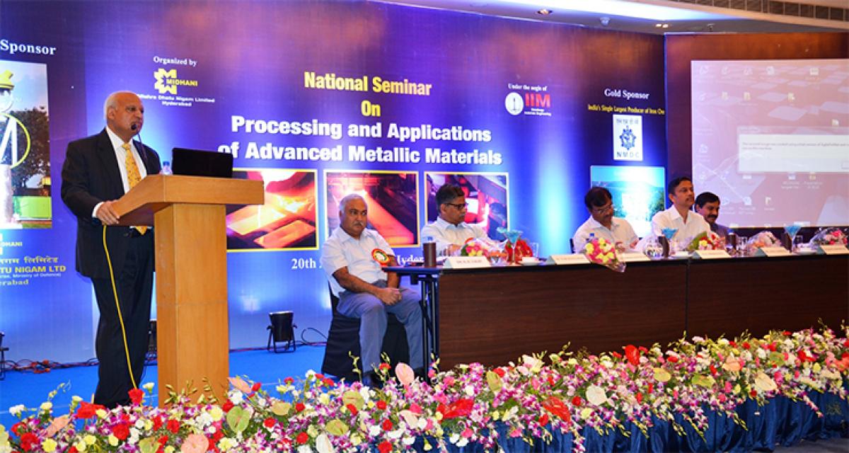 Seminar on Processing and Applications of Advanced Metallic Materials