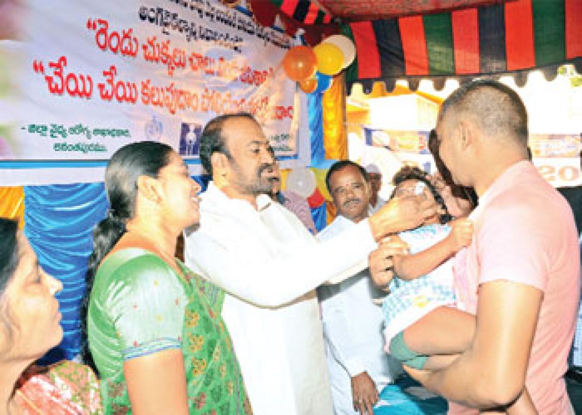 MLA calls for polio-free society