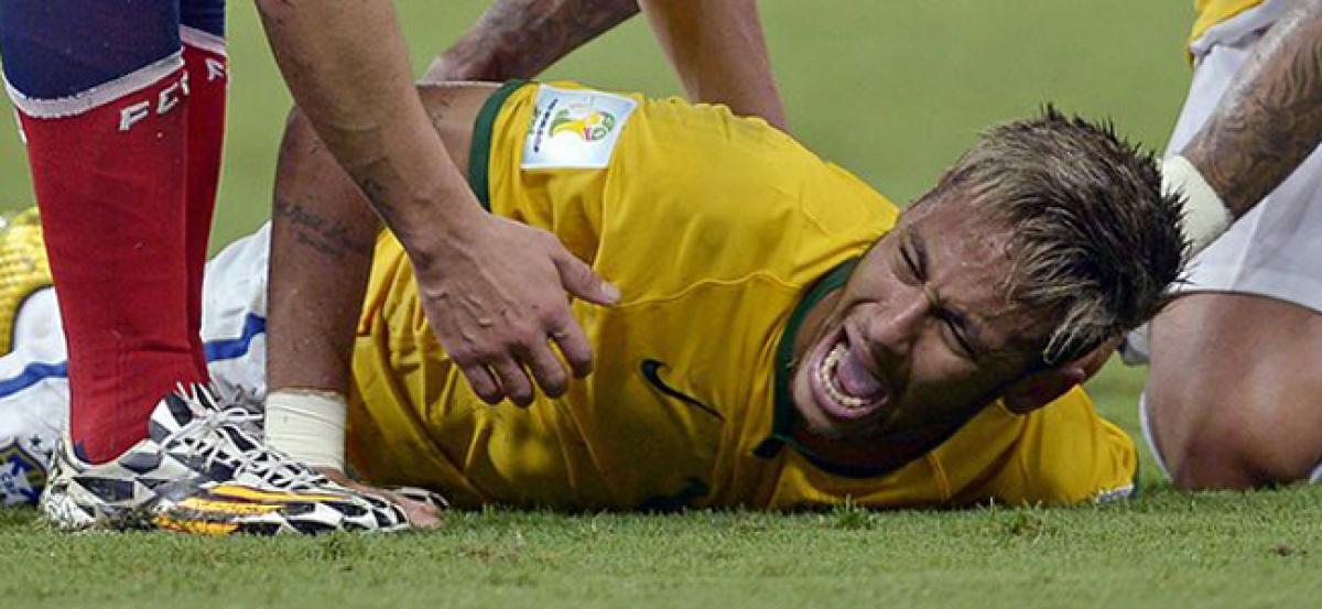 Neymar ruled out from Brazils Football World Cup will return to Barcelona soon