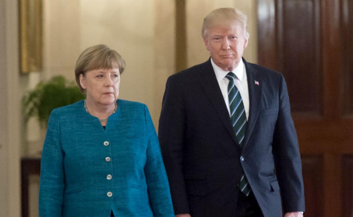 Donald Trump And German Chancellor Angela Merkel Get Along Very Well: White House