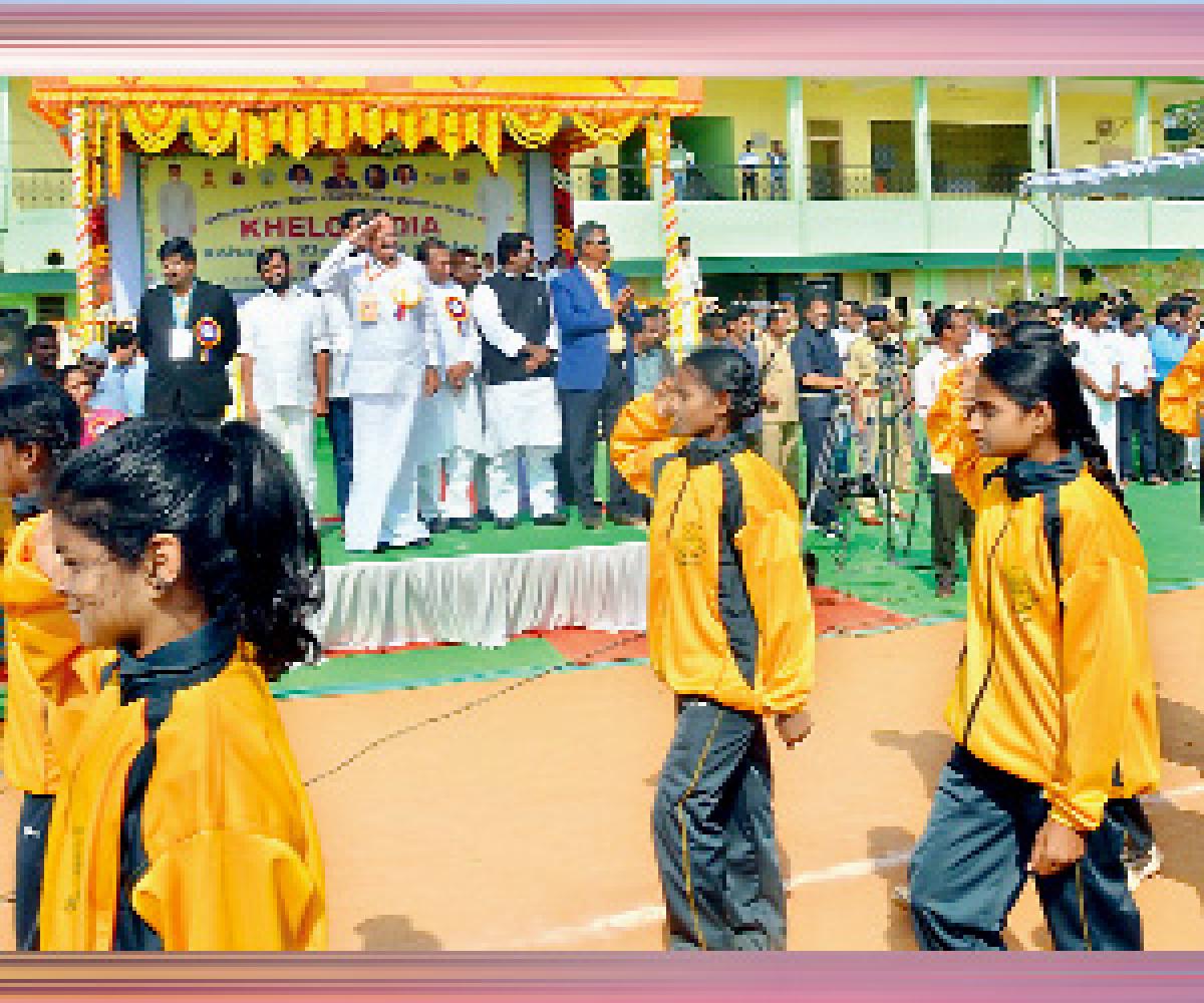 Nellore stadium works from Ugadi