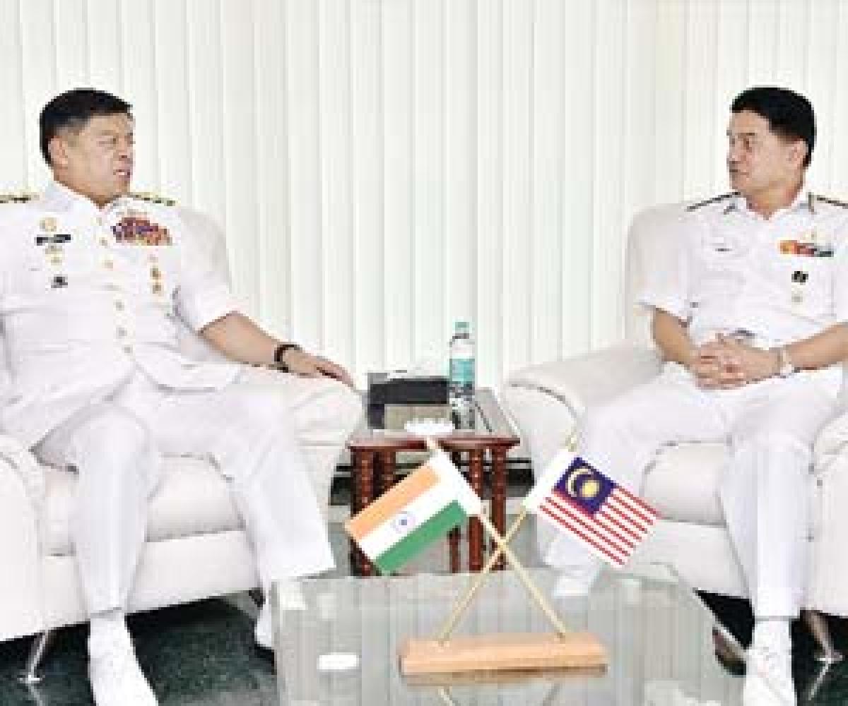 Royal Malaysian Navy Chief visits ENC