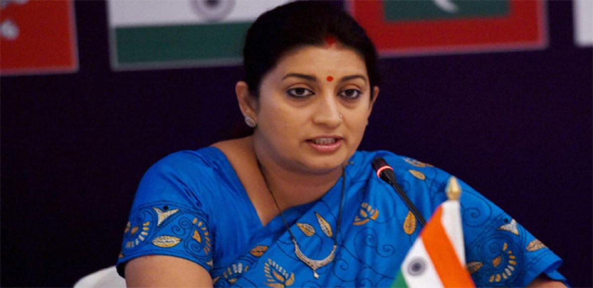 Measures afoot to draw more foreign students: Smriti Irani