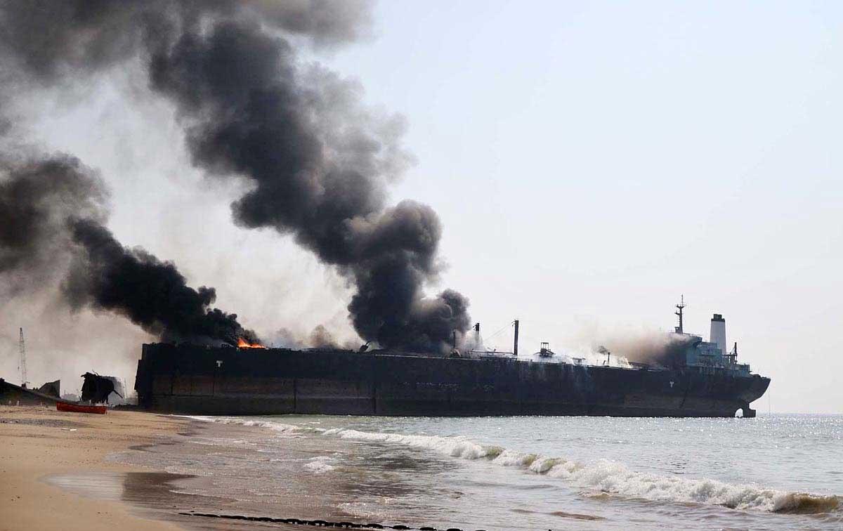 Pak shipbreaking yard explosion: Death toll rises to 18