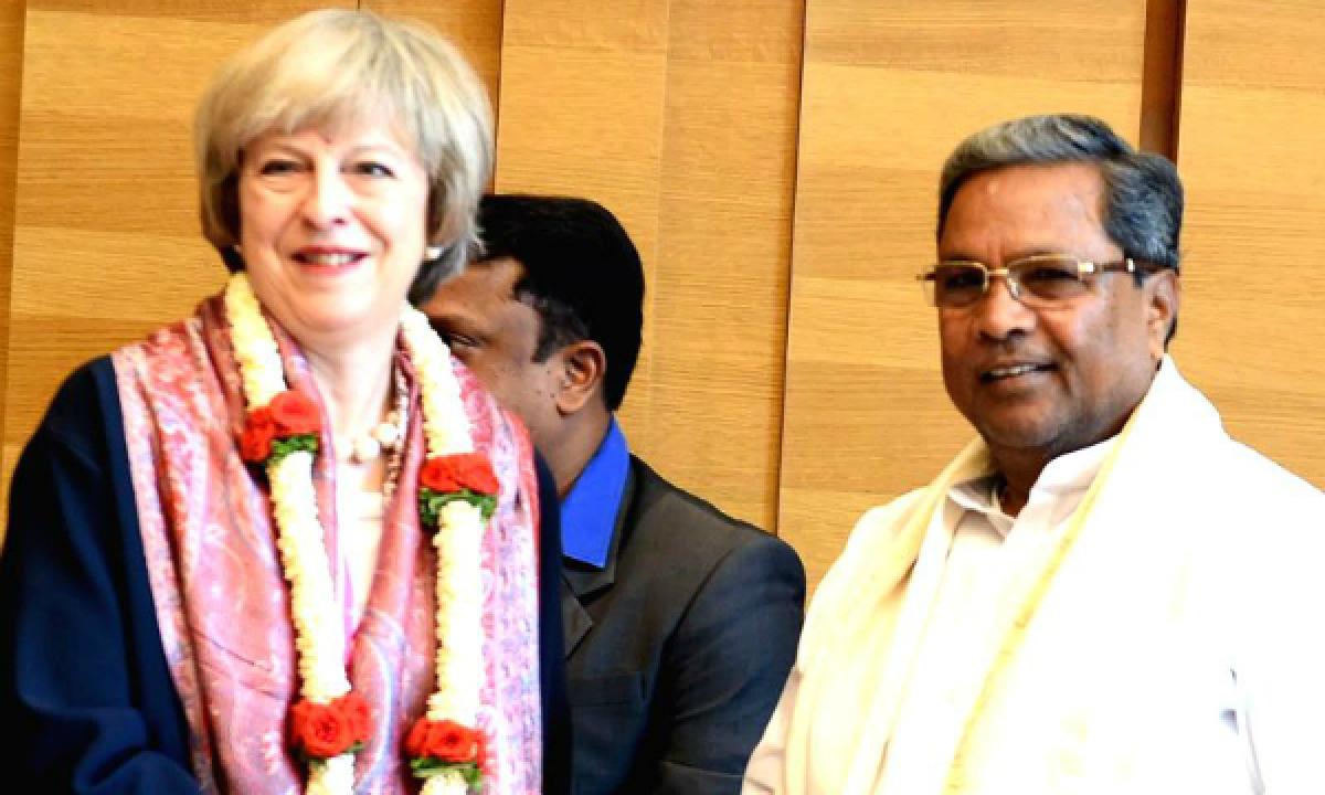 Karnataka CM urges Theresa May to reviewthe new immigration policy and relax visa rules