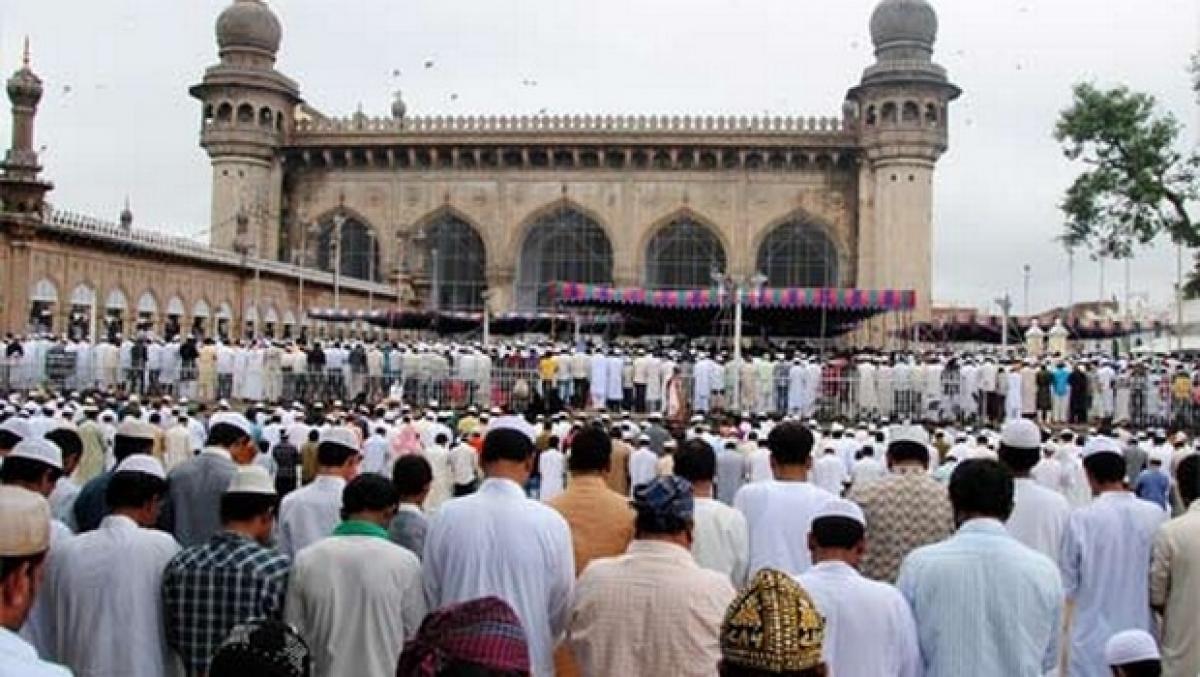 Religious fervour marks Eid-ul-Adha in Telangana, AP