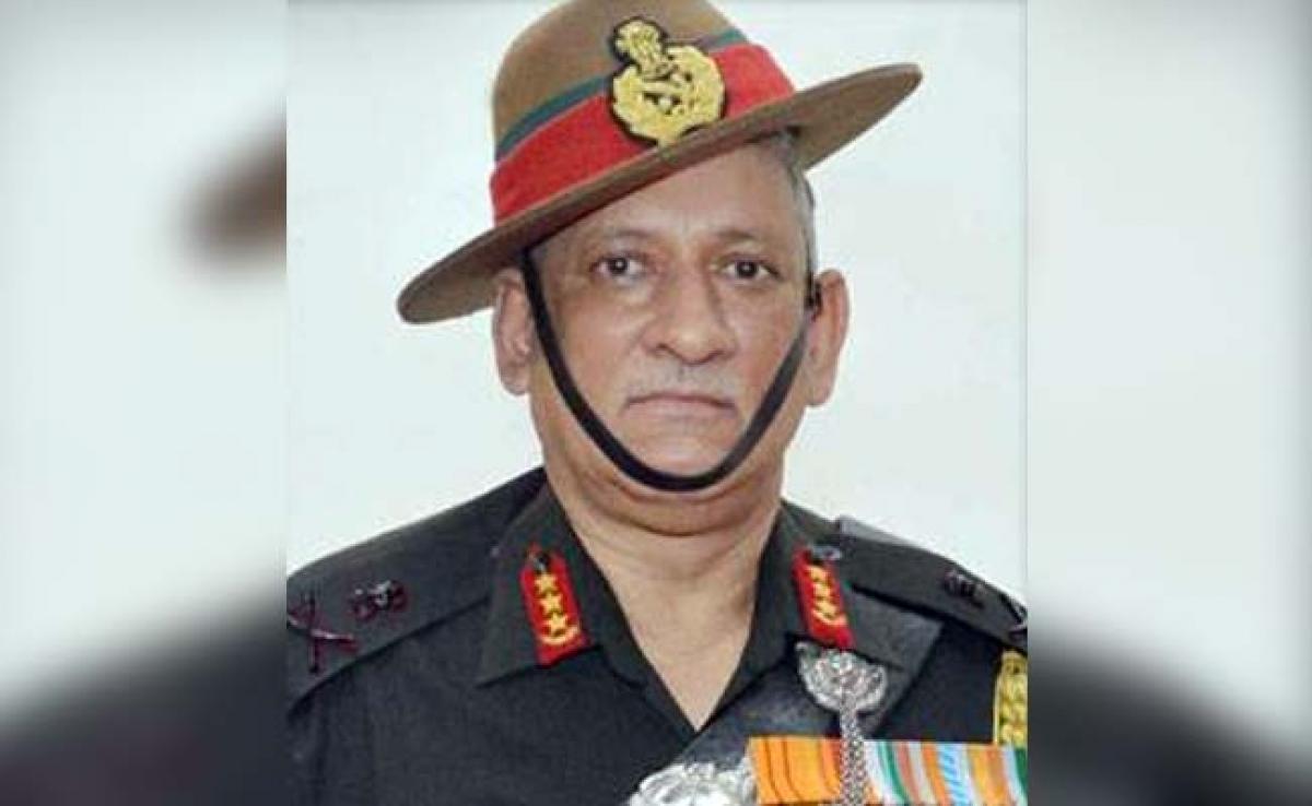 Kashmir: Army Chief Bipin Rawat Warns Of Tough Action Against Impeding ...