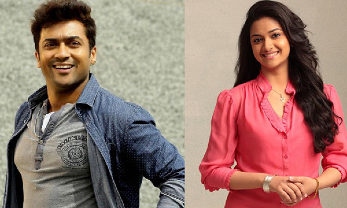 Keerthy Suresh to play opposite to Suriya