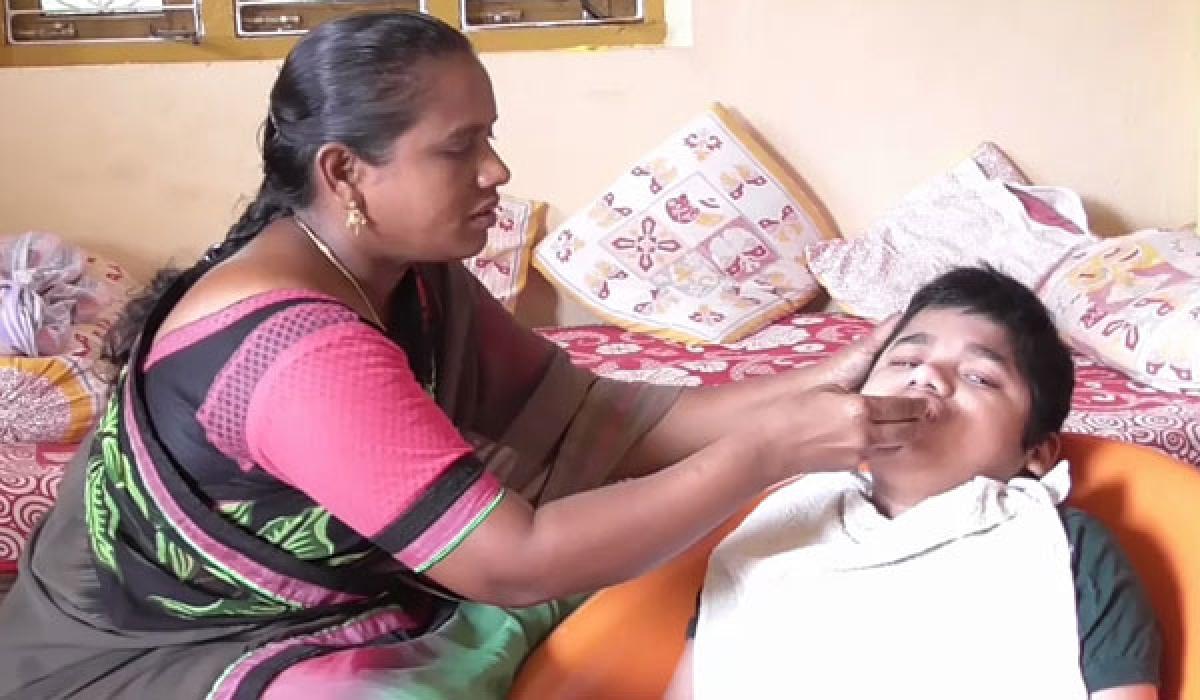 Caring for 16 year old baby to his mother