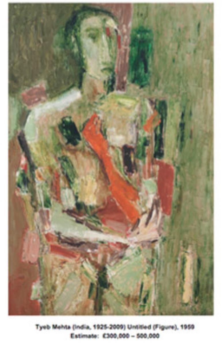 Tyeb Mehta to lead Bonhams upcoming Modern and Contemporary South Asian Art auction in London