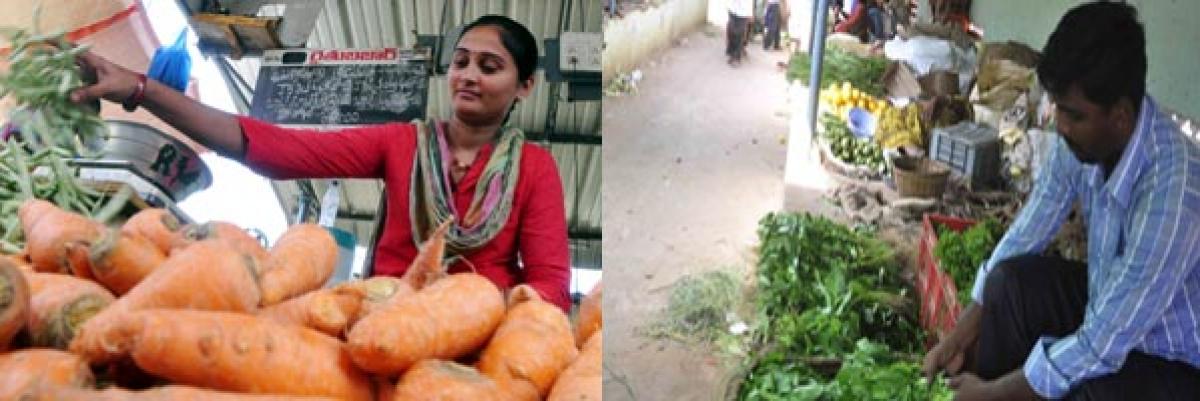 Farmers in distress as prices of veggies decline sharply