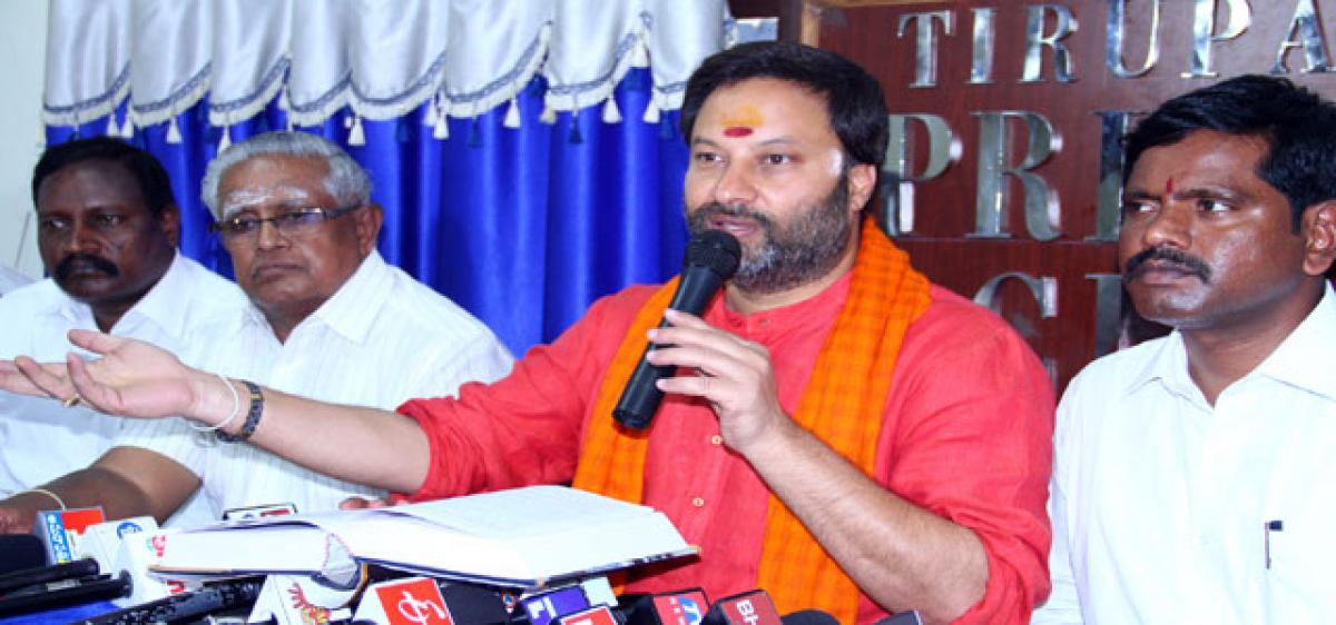 BJP defends Singhal’s appointment as TTD executive officer