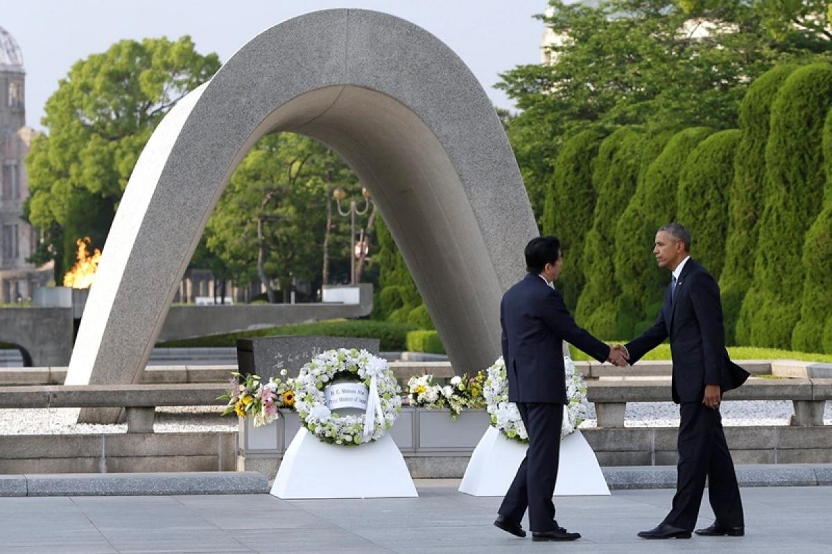 Obama first US President to visit worlds first atomic bombing site at Hiroshima