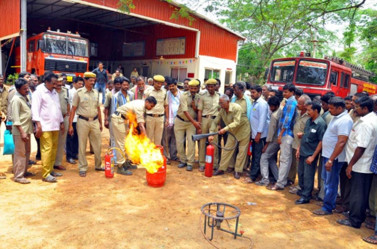 Drivers trained on fire safety