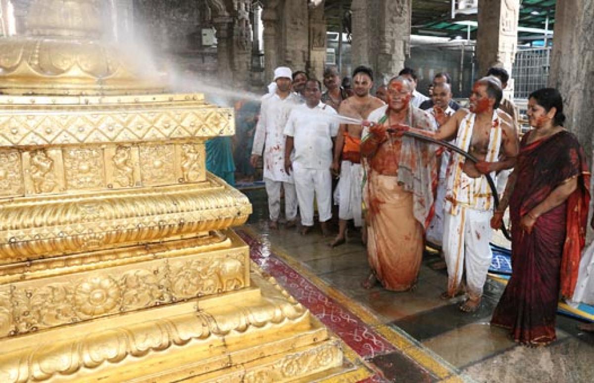 Fervour marks Tirumanjanam