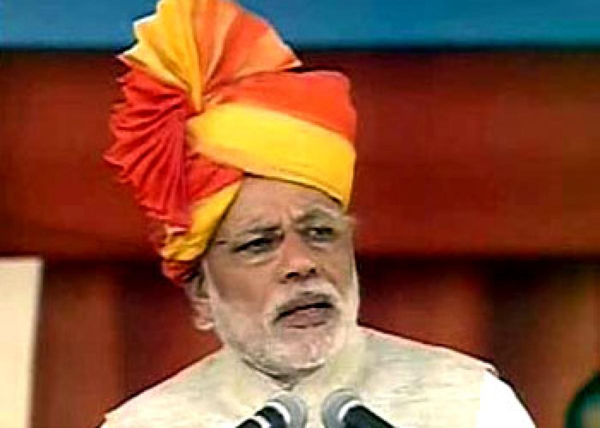 Modi addresses farmers rally in Madhya Pradesh