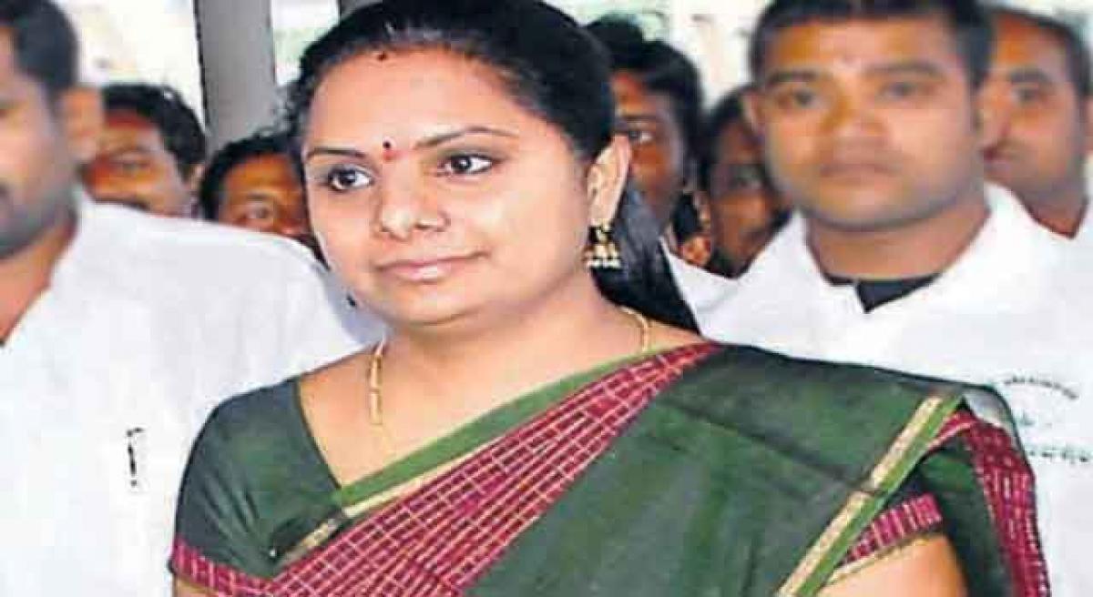 Kavitha dares BJP brass