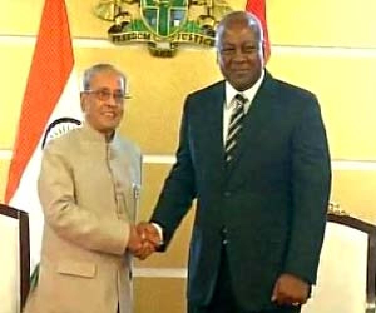 Strengthen trade and economic ties between New Delhi and Accra: Pranab