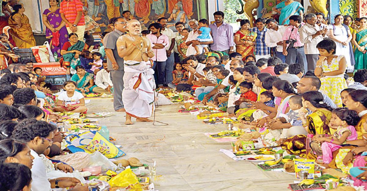 Mass Aksharabhysam to commemorate Moola Nakshatram