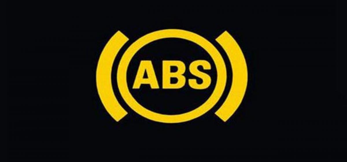 ABS mandatory from April 2019