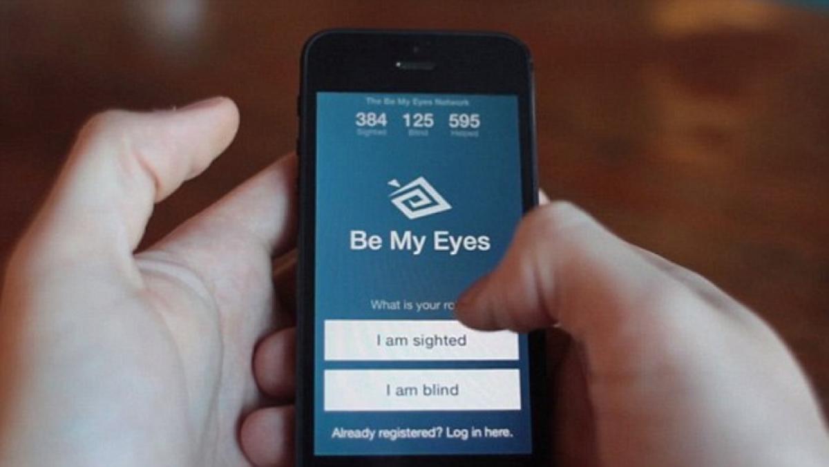 iOS app helps you lend your eyes to a blind person