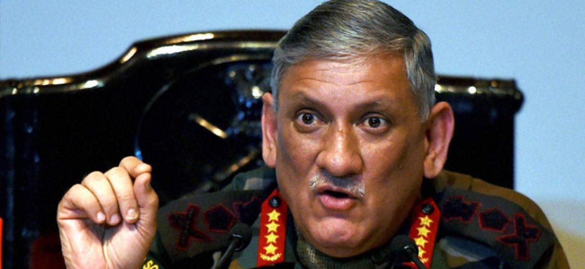 Army chief confident of controlling situation in Kashmir