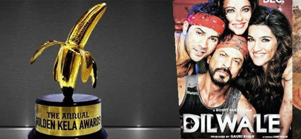 Golden Kela Awards Indian version of Razzies for Dilwale or PRDP?