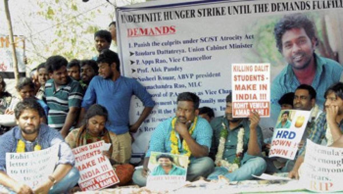 Rohith’s suicide due to social boycott