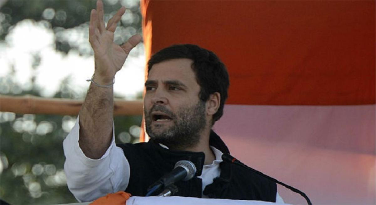 Rahul assails depiction of farmers as thieves for taking away cots