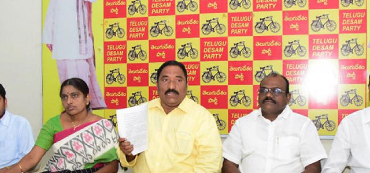 TDP MLA Sandra dubs TRS survey bogus