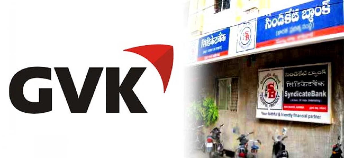 Syndicate Bank to auction GVKs land bank to recover dues