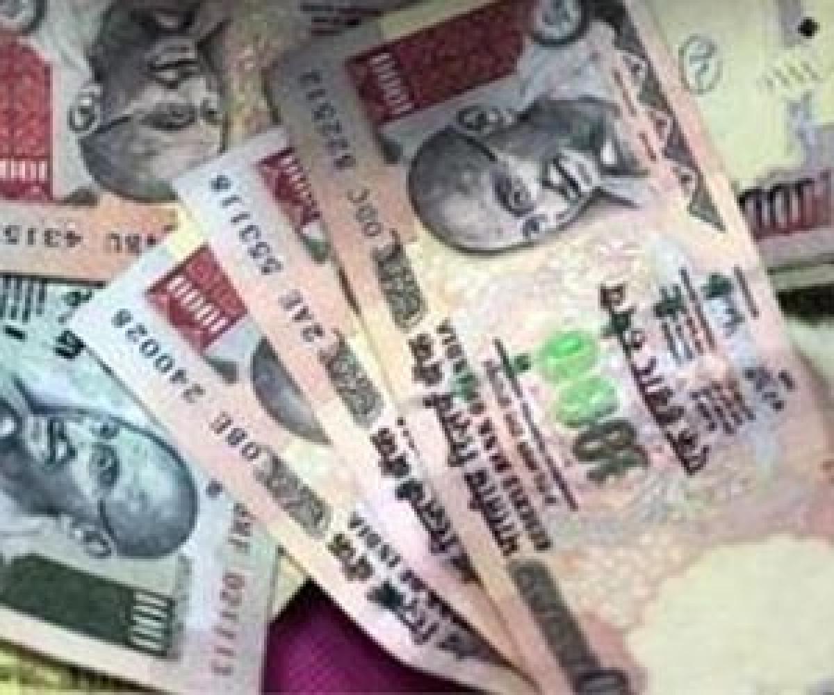 Rupee tumbles 16 paise, stronger equities contain fall