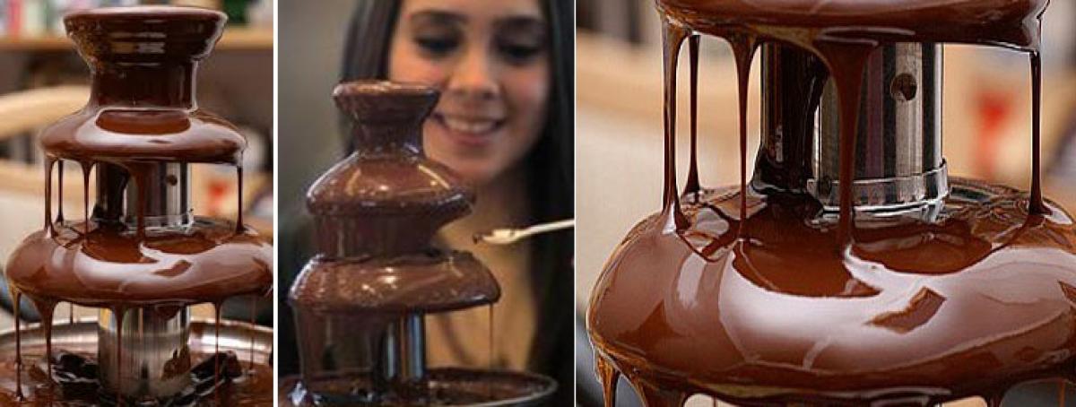 Chocolate fountains: How do they work?