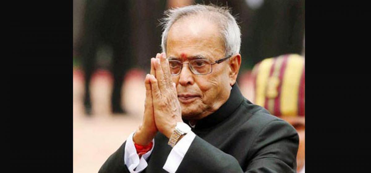 Not in race for another term: Prez Pranab