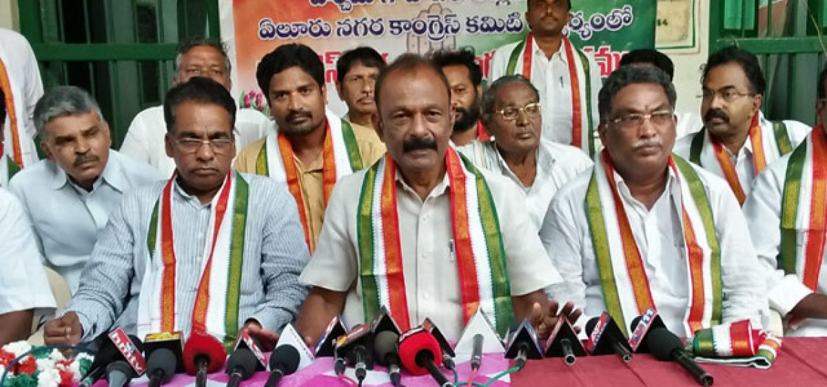 Demand Special Status to vote, Congress tells TDP, YSRCP