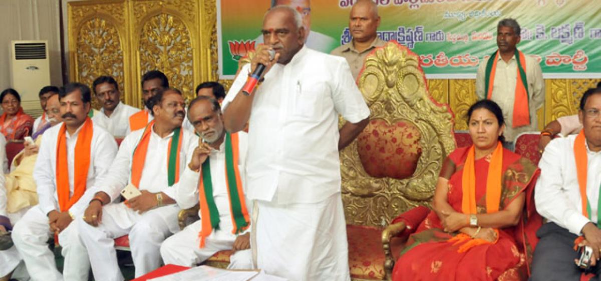BJP offers equitable opportunities to grow politically: Radhakrishnan