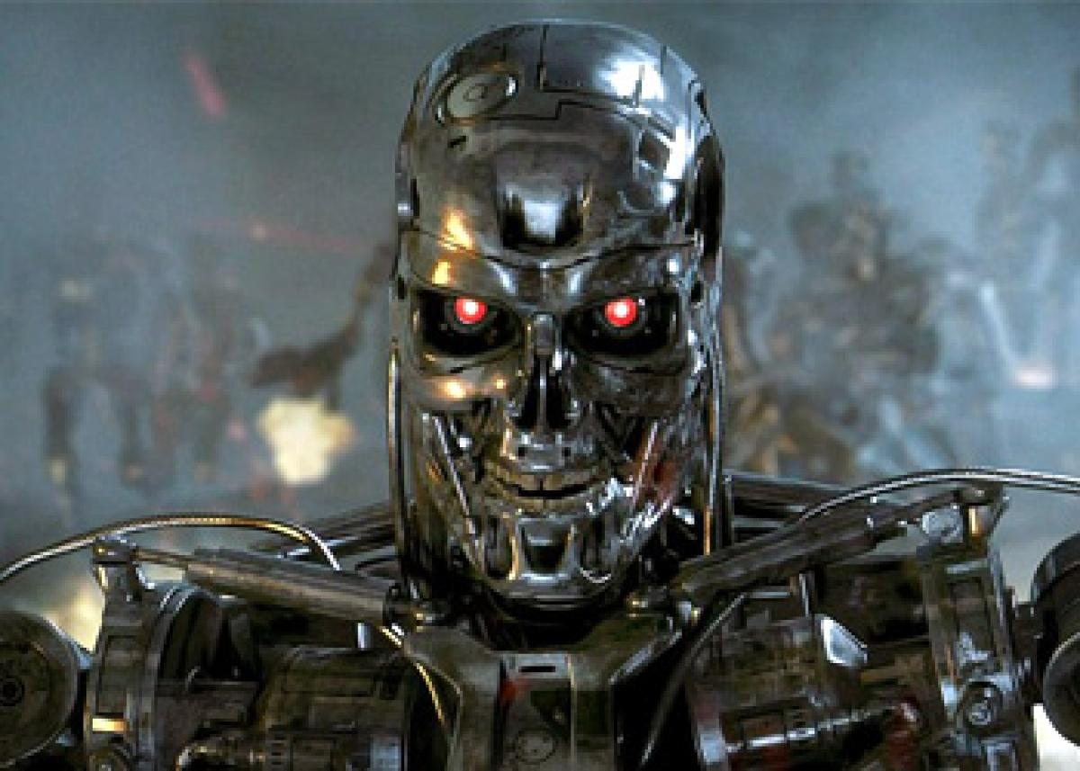 World must stop intelligent robots who roam the battlefields killing humans