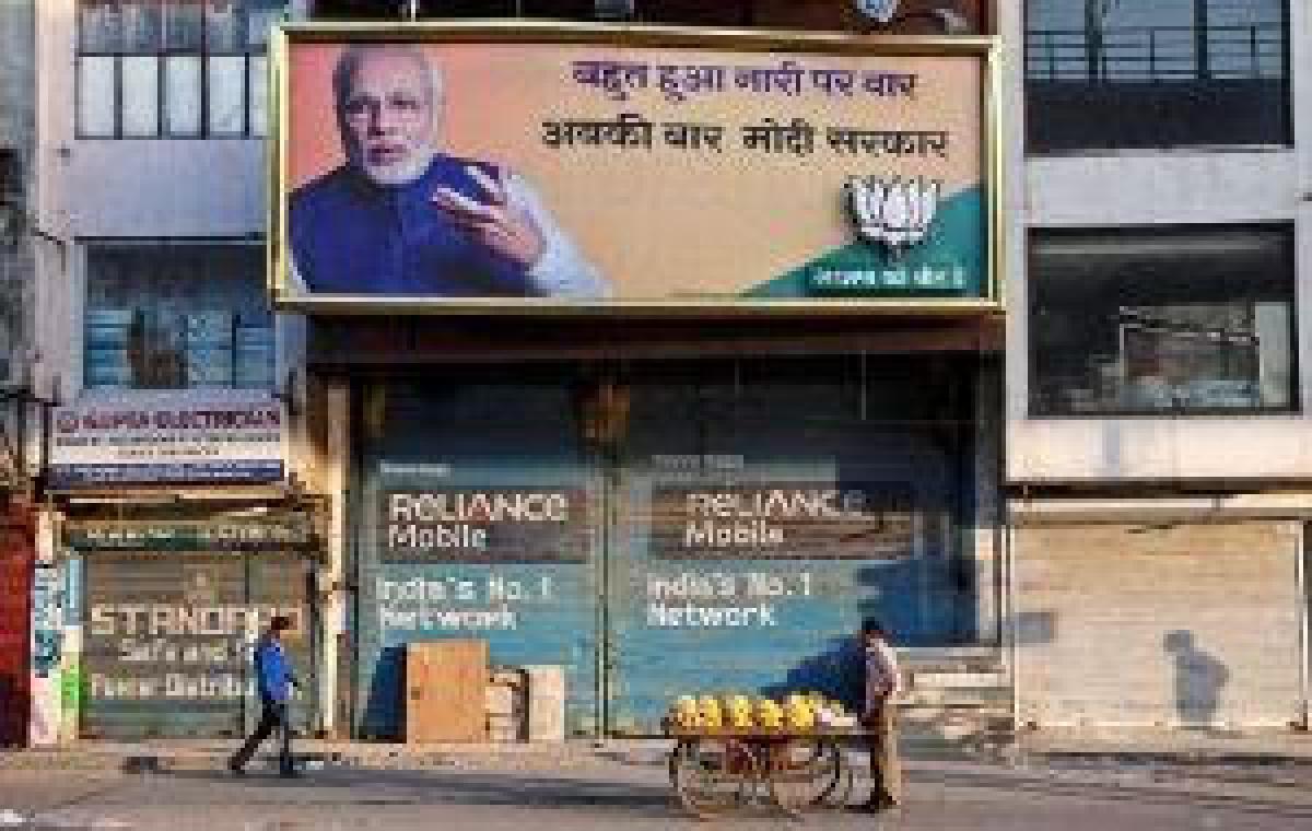AAP government removes posters, hoardings critical of Narendra Modi