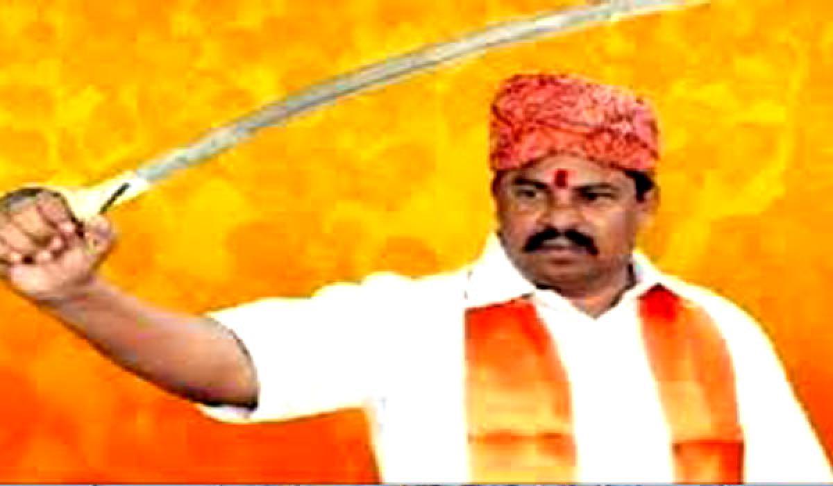 BJP MLA threatens to behead opponents of Ram Mandir