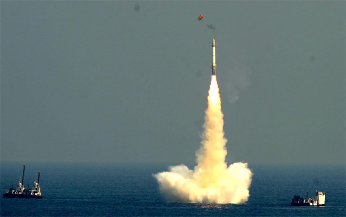 Indian tests of Submarine-launched Ballistic Missile jolts Pakistan