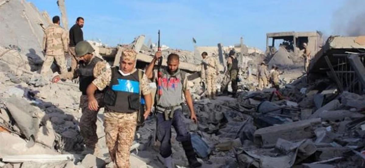 Libyan forces clear last Islamic State holdout in Sirte