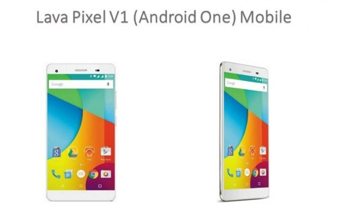 Lava launches Pixel V1 with Android One