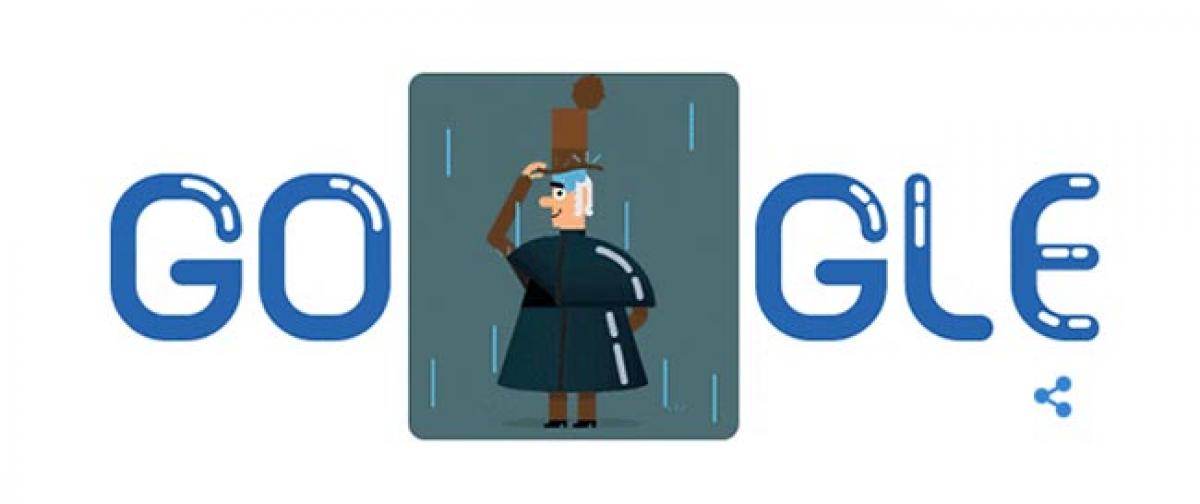 Google Doodle honours father of raincoat - Charles Macintosh