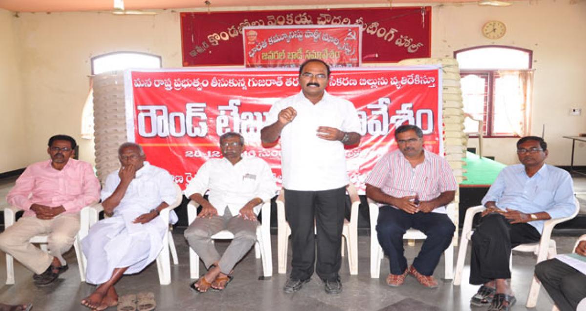 Withdraw new land bill: Rythu Sangham