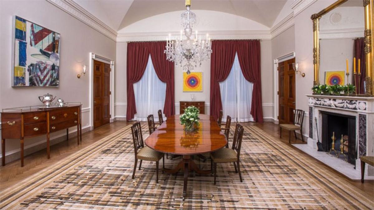 Michelle Obama refurbishes White House dining room for $ 590K