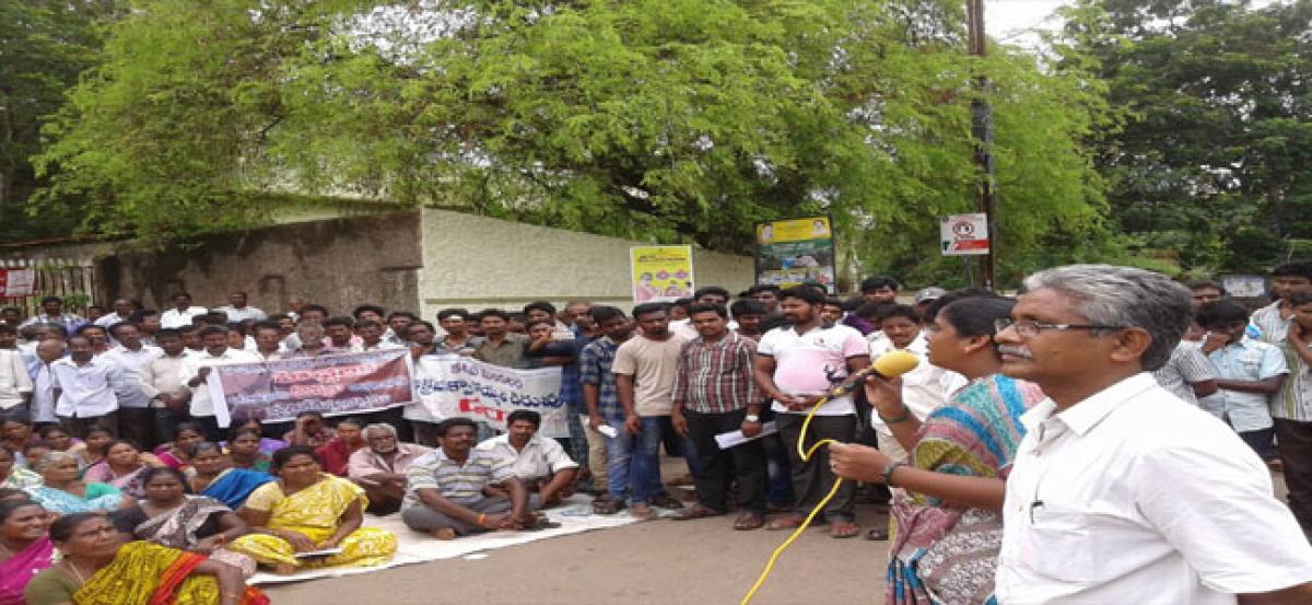 CPM protests against unauthorised aquaculture