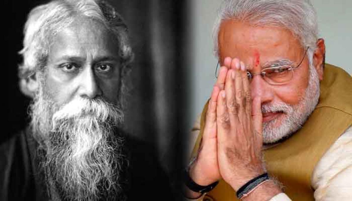 Modi pays homage to Tagore on 155th birth anniversary