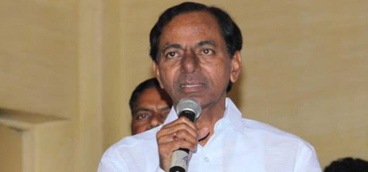 KCR rules out early polls