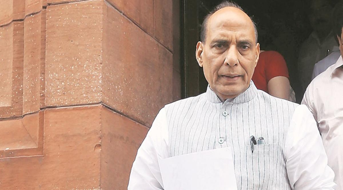 Rajnath Singh heads to Kashmir