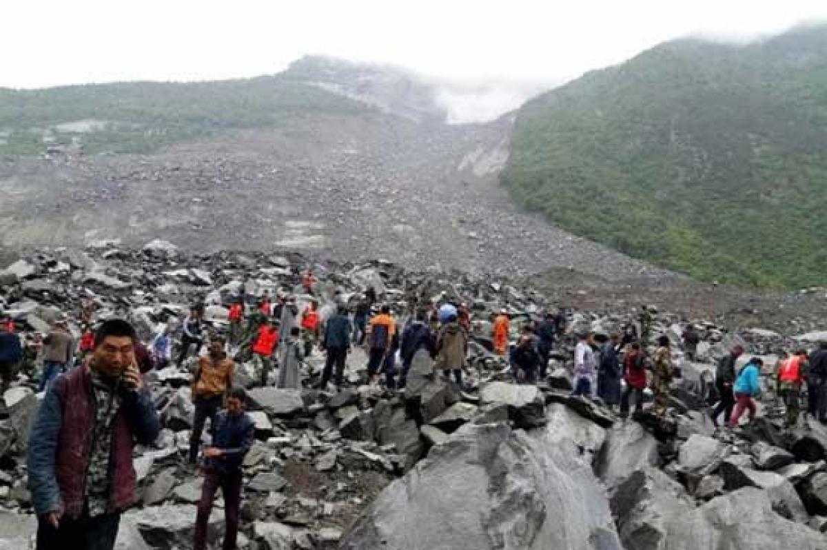 China landslide: Over 140 people feared buried